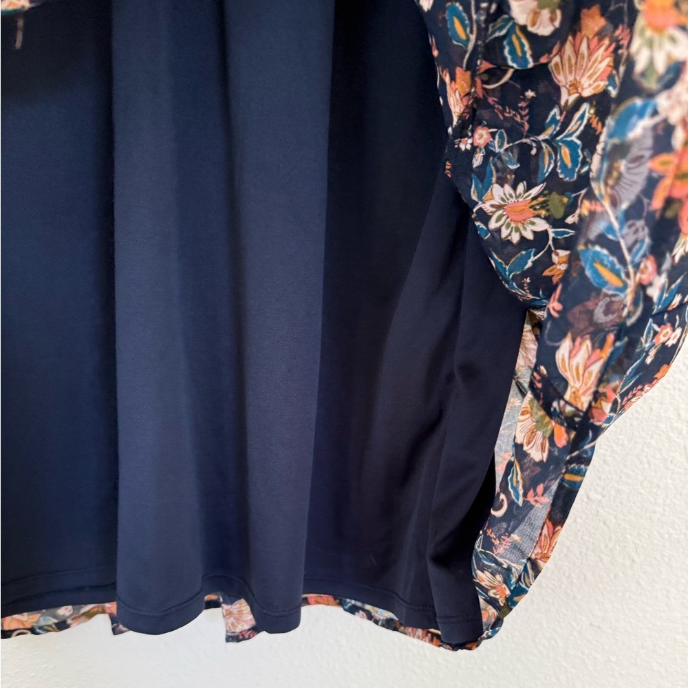 Luxology Floral Long Sleeve Dress - Picture 5 of 8